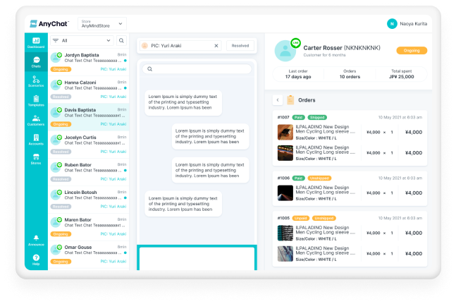 Conversational Commerce Platform